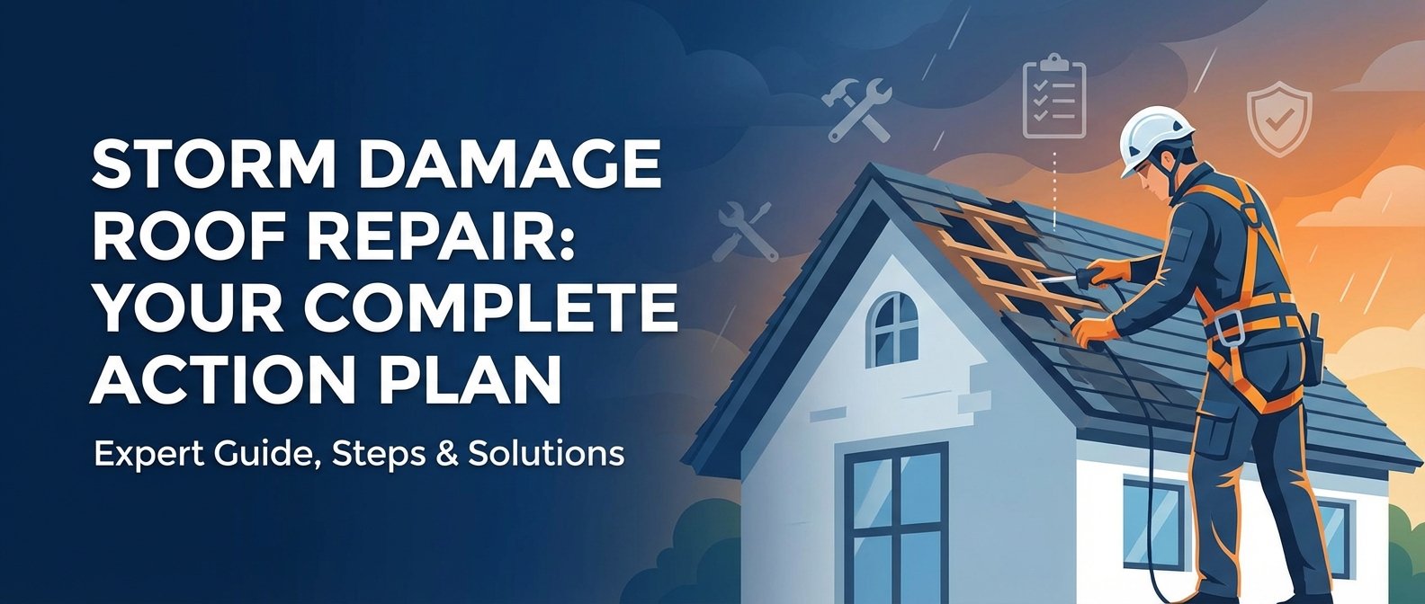 Storm Damage Roof Repair: Your Complete Action Plan