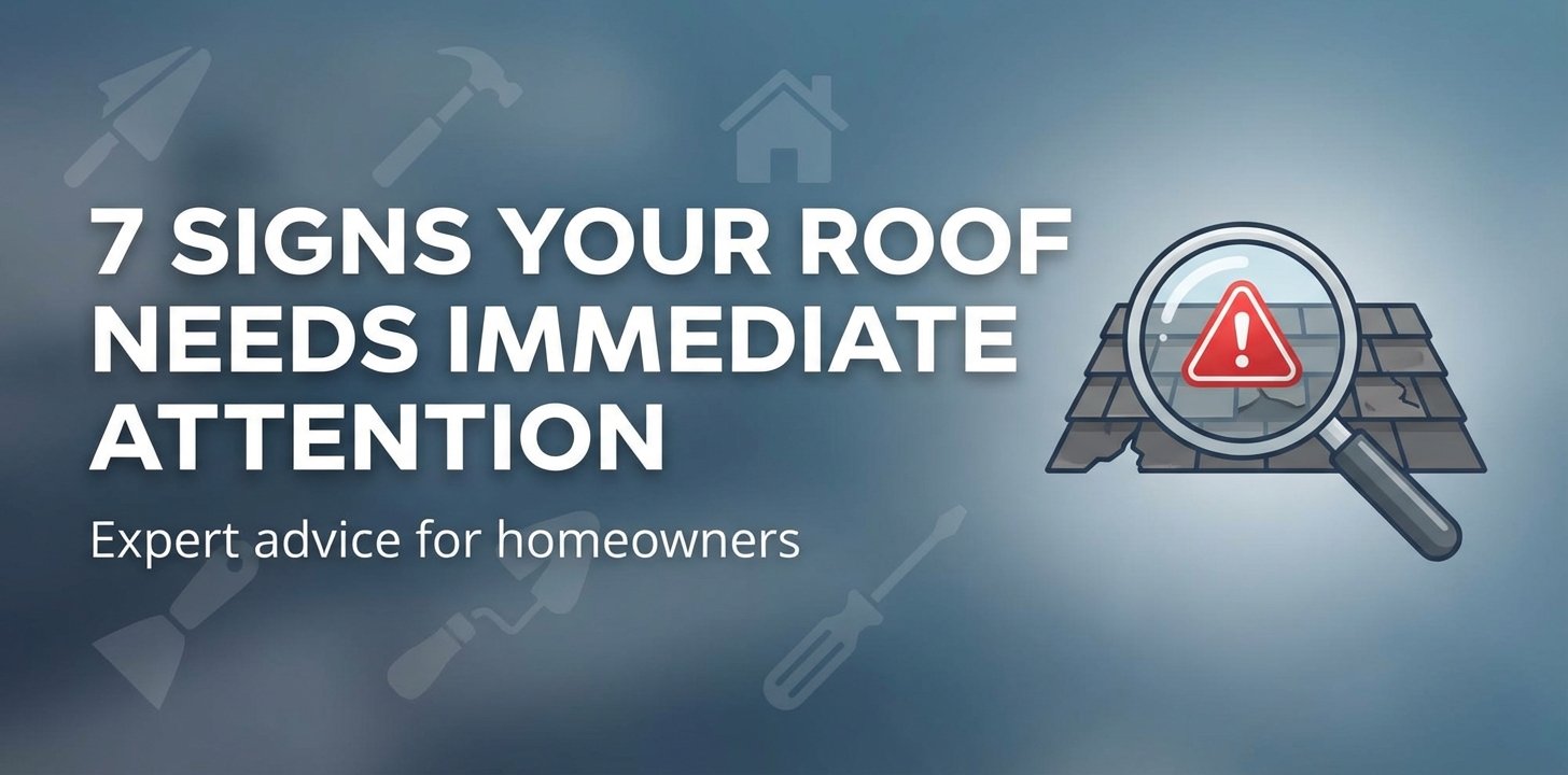 7 Signs Your Roof Needs Immediate Attention