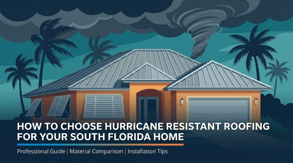 How to Choose Hurricane Resistant Roofing for Your South Florida Home