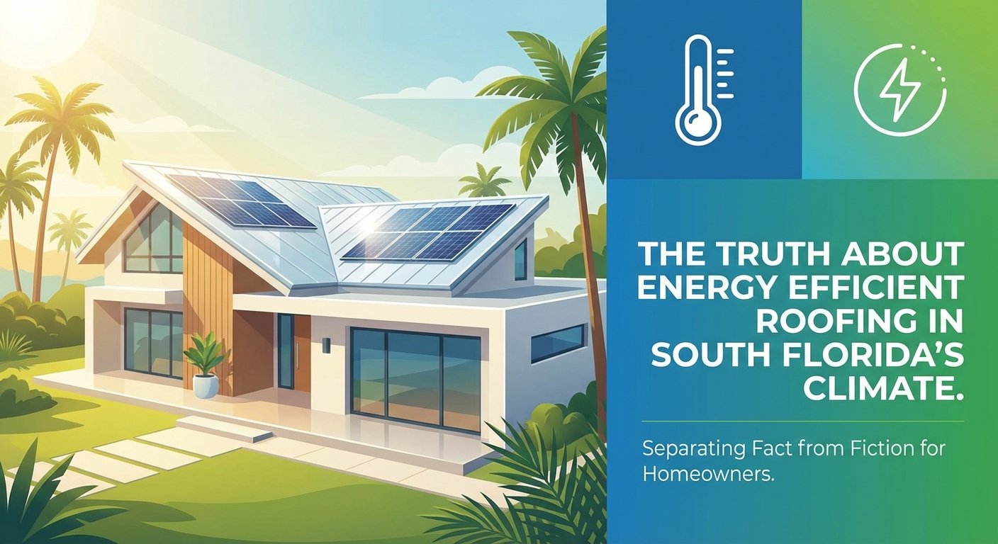 The Truth About Energy Efficient Roofing in South Florida's Climate