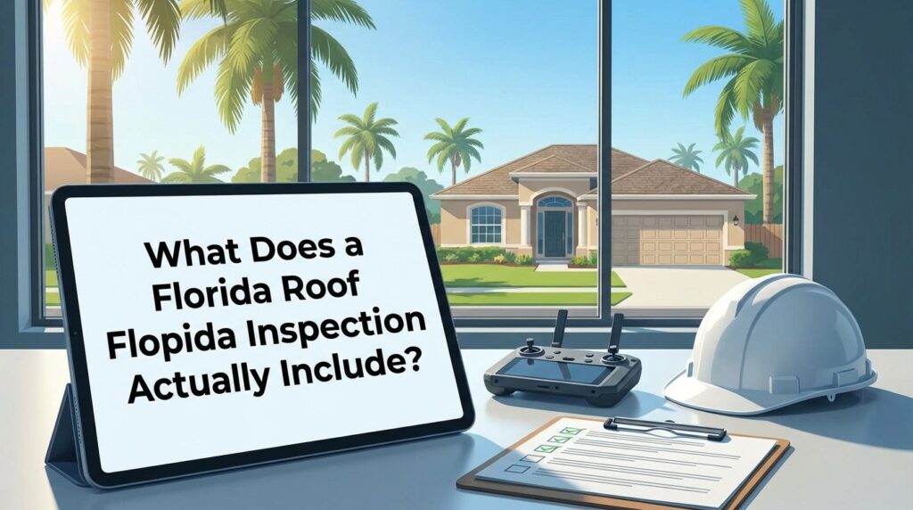 What Does a Florida Roof Inspection Actually Include?
